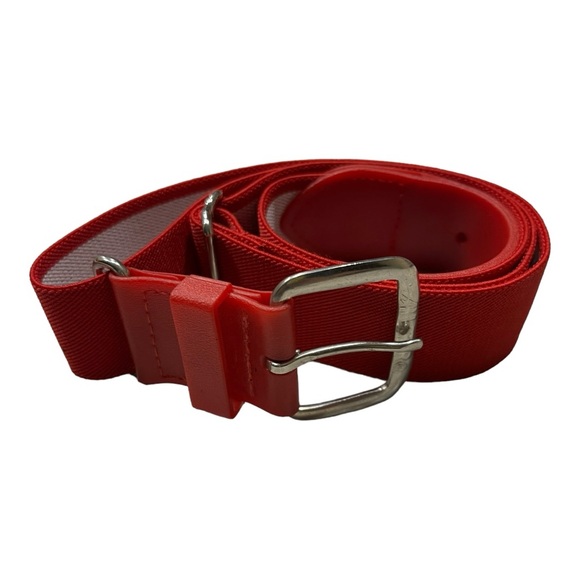 All-Star  Frame Style Red Adjustable Belt - Picture 3 of 4